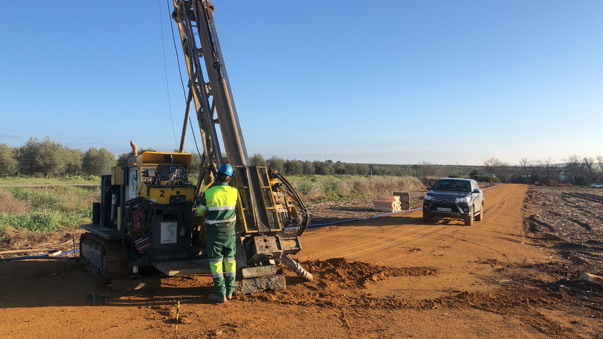 Drilling at La Romana_02232021 Drilling at La Romana_02232021